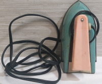 Vintage 1960's Nassau Blue Mini Toy Iron