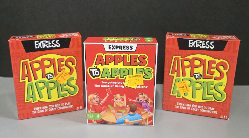 3 New | Apples To Apples Card Games For Ages 12+ | 3-4 Players