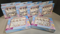 60 Pcs New | Princess Porcelain Royal Tea Set