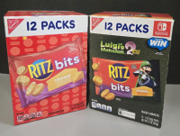 24 New Packs | 336g Ritz Bits ( 12 ) Luigi's Mansion ( 12 ) Regular
