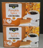 24 New | Clover Valley Single Serve Cups: Pumpkin Spice Mild Roast Coffee