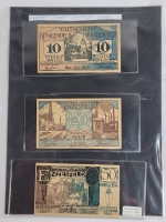 1920 German " Town " Paper Currency .