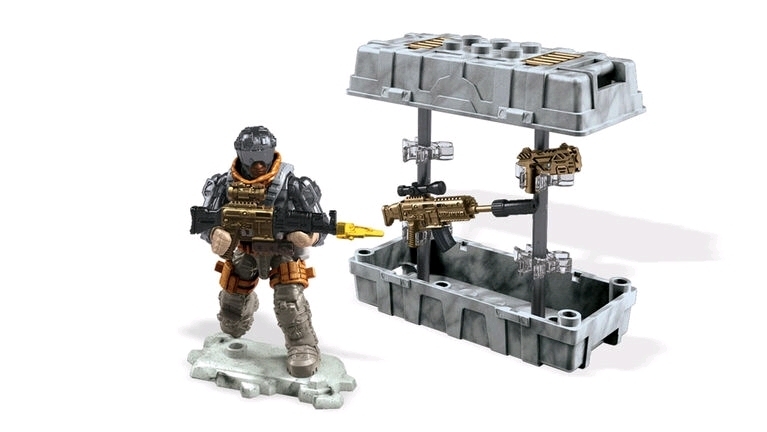 New Mega Construx Call of Duty Collector Construction Set - Assault Weapon Crate. Model FVF99
