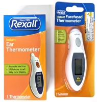 New Rexall Instant Ear & Instead Forehead Thermometers