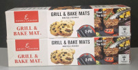 2 New | Emeril Lagasse Grill & Bake Mat Sets | Non-stick & Reusable