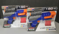 2 New | Storm Squad: Quickshot Blasters Includes 8 Darts