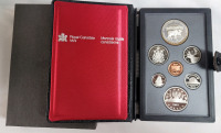 1985 (1885-) Canadian Silver National Parks Double Dollar 7-Coin Set in Case