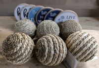 Home decor lot. 6 Orbs and 6 Ovals.