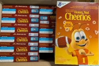 12 New Honey Nut Cheerios Boxes. 305g Each.