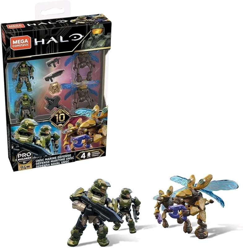New Mega Construx Halo UNSC Marine Defense. Model GFT67