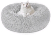 New Calming Round Plush Donut Dog & Cat Bed (19.65" / 50cm)