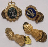 Canadian Military Post War Collar Badges & Buttons - 3