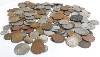 2+lbs World Coin & Token Lot, Including Coins From America, Canada, Great Britain & More
