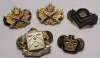 Canadian Military Post War Collar Badges , Shoulder Titles & Metal Ribbon Bars - 4