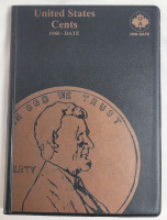 1960 - 2008 USA One Cent Pennies . 109 Pennies . Not all slot checked for correct year