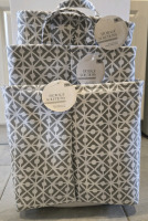 3 New | Storage Solutions Frabric Storage Bins |* Set Retails For $50+CAD *