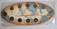 1999 Canadian Millennium Month Quarter Coin Set