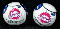 2 New ZURU 5 Surprise Disney Mini Brands - Disney Store Edition