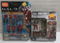 New Halo Mega Construx Breacher Exosuit Figure & Call of Duty Mega Construx Armored Division Weapon Crate Figure