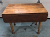 Rustic Wooden Drop Leaf Table