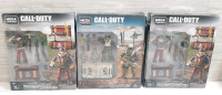 3 New Call of Duty Mega Construx Figures