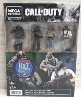 New Mega Construx Call of Duty "Tactical Infiltration Team" Figure Set, Containing 4 Figures