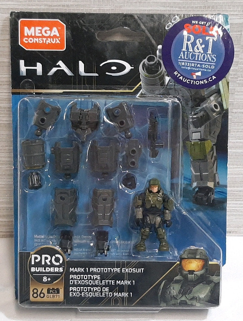 New Halo Mark 1 Prototype Exosuit Figure and Pieces