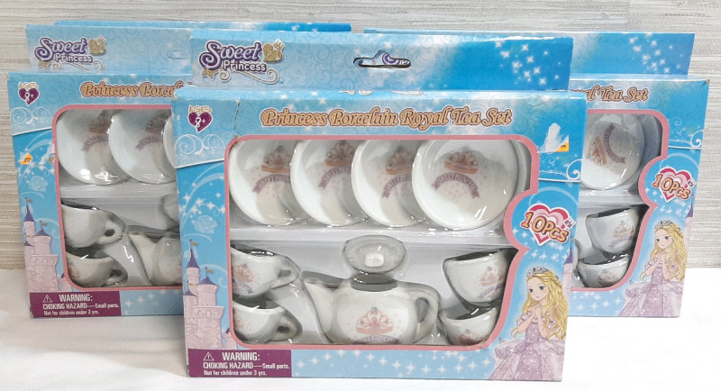 6 New Sweet Princess Porcelaib Royal Tea Sets