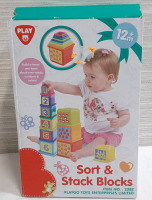 New Play Sort & Stack Blocks For Toddlers