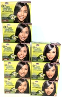 8 New OLIVE MIRACLE No-Lye Hair Relaxer Systems : 5x Super, 3x Regular