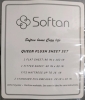 New Softan Queen Size Dark Grey Plush Sheet Set Includes 1 Flat Sheet, 1 Fitted Sheet & 2 Standard Pillowcases - 2