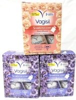 3 New VAGISIL Sensitive Scents Intimate Cleansing Cloths : 2x Lavender Wildflower + Peach Blossom | 16 Cloths ea