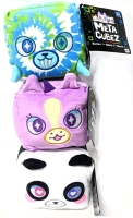 3 New META CUBEZ Series 1 4" Tall Cube Plush Toys : Seal, Panda, Unicorn