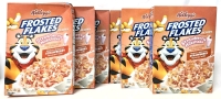 6 New Boxes Kellogg's FROSTED FLAKES Strawberry Milkshake Cereal - 328g ea | Best By Oct 27 2026