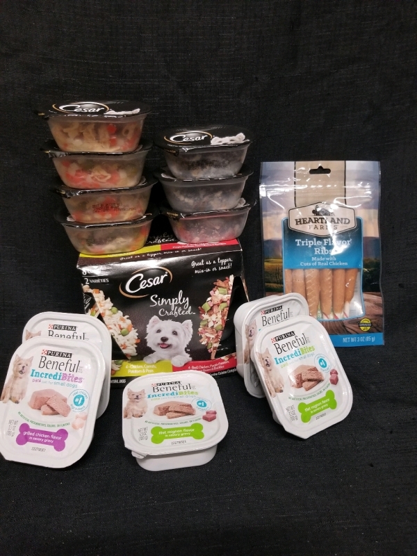 Great new dog food lot