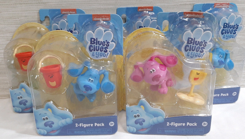 5 New Blue's Clues & You 2-Figure Packs