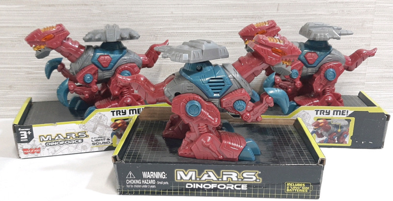 3 New M.A.R.S. DinoForce Models