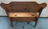 Wooden Storage Bench. - 4