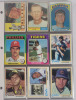 1960 , 1961 & 1972 - 1991 Topps MLB Baseball Trading Card Singles . 108 Trading Cards