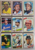 1960 , 1961 & 1972 - 1991 Topps MLB Baseball Trading Card Singles . 108 Trading Cards - 2