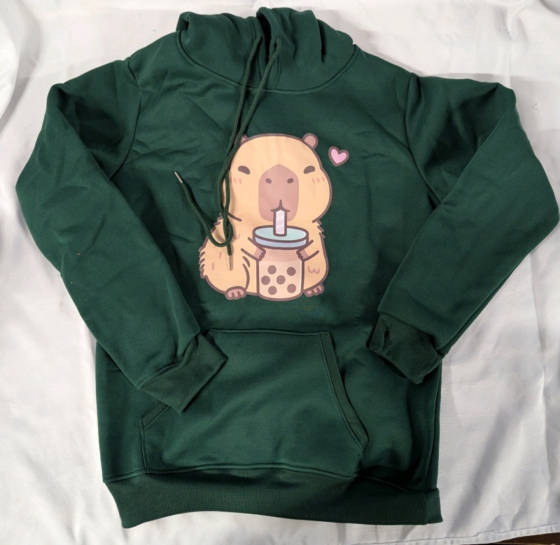 New Small Women's Capybara Hoodie.