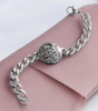 New Stainless Steel Celtic Knot Bracelet Lobster Clasp 8 Inches - 3