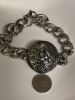 New Stainless Steel Celtic Knot Bracelet Lobster Clasp 8 Inches - 4