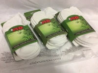 MD Bamboo Ankle Socks 3 Pkg New