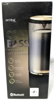 New VIBE Core Bass Wireless Bluetooth LED Speaker