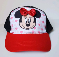 New | Kids Disney Minnie Mouse Adjustable Baseball Cap