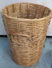 Wicker Laundry Basket with Lid and Handles. - 4