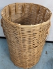 Wicker Laundry Basket with Lid and Handles. - 5