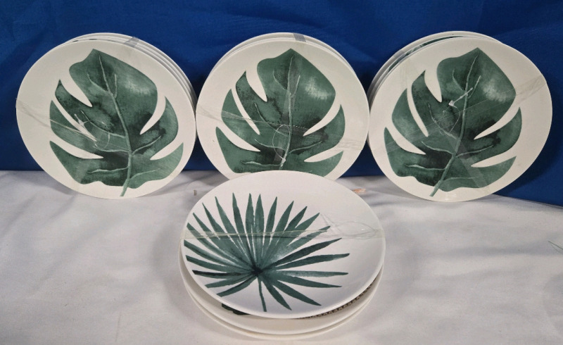 15 New | Ceramic 6.5" Plant Themed Plates