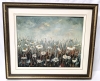 3 Framed Oil on Board / Oil on Canvas Paintings - 1 Signed A. Bird : Up to 26.25" x 22.25" - 4